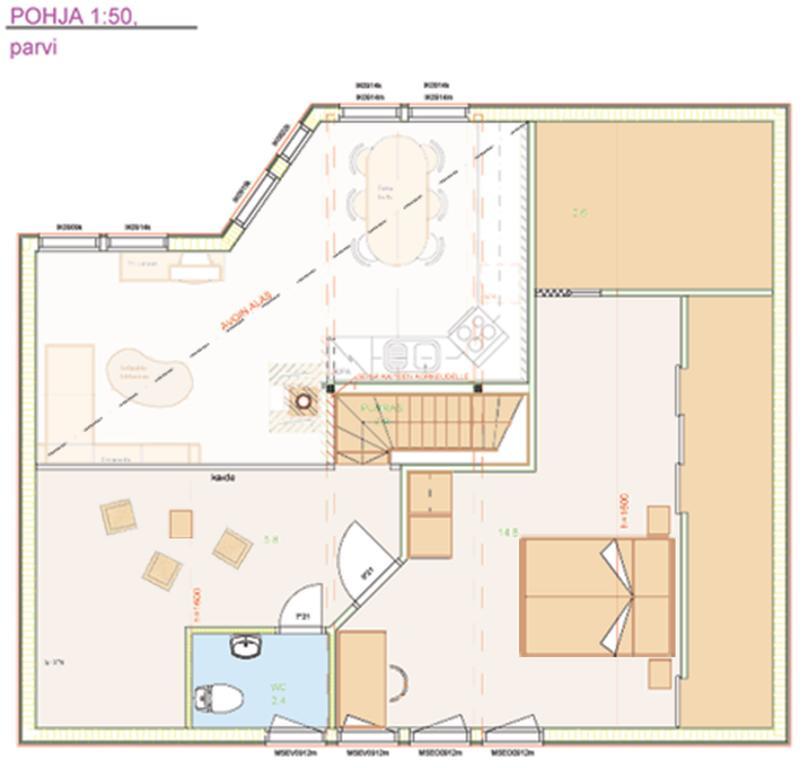 Kolinpilvi Villa Kolinkylä Oda fotoğraf